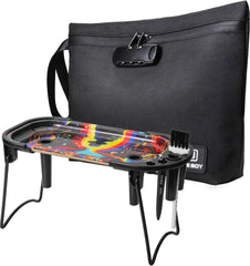 Durable Odor-Proof Stash Bag with Combination Lock - 11.8" x 8.6" Smell-Proof Storage Container
