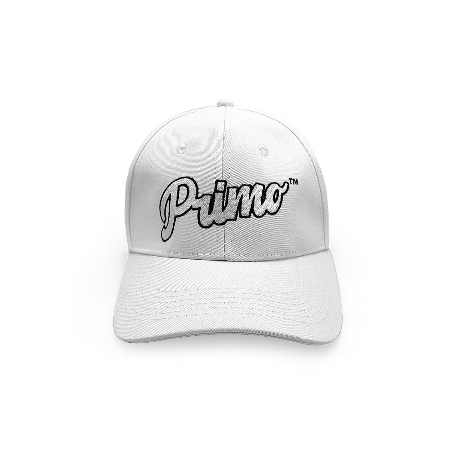 Primo Limited Edition Snap Back - White - Discreet Smoker