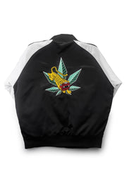GRAV® Satin Bomber Jacket - Discreet Smoker