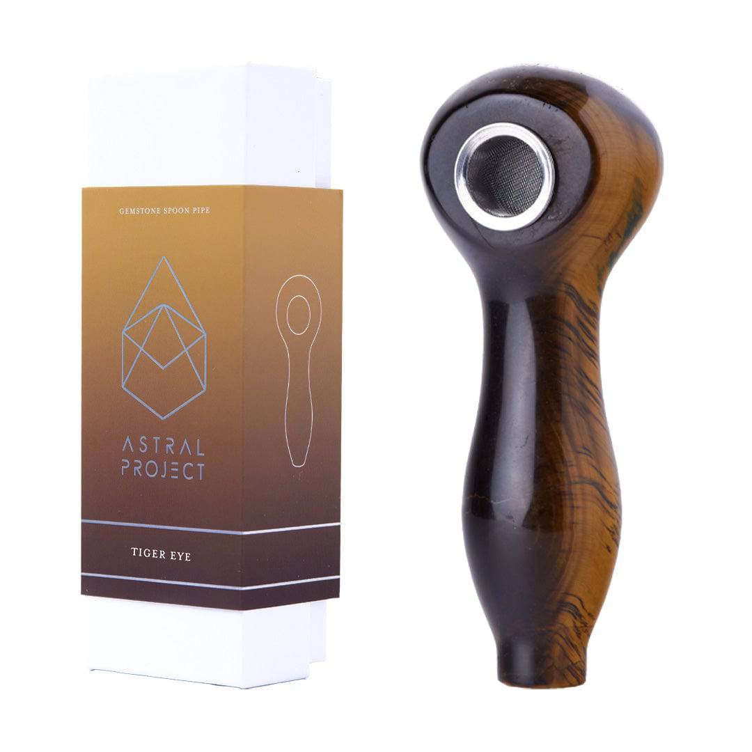 Astral Gemstone Spoon Pipes - Discreet Smoker
