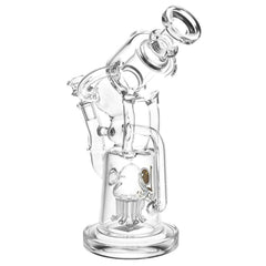 Lookah Glass Scoped Out Recycler Water Pipe | 10.5" | 14mm F - Discreet Smoker