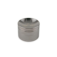 Tsunami Sunken Top 63mm 4-Piece Grinder Gunmetal - Discreet Smoker