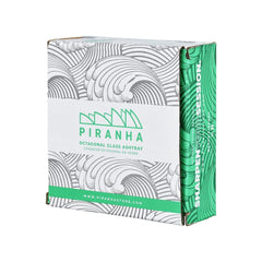Piranha Scales Octagonal Glass Ashtray | 3.75" - Discreet Smoker