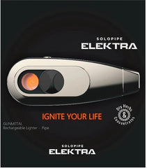 Solopipe Elektra Self-Lighting Pipe – Rechargeable – Kit Included