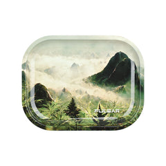 Pulsar Mini Metal Rolling Tray - Sacred Valley / 7"x5.5" - Discreet Smoker