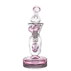 MJ Arsenal Melting Hearts Mini Dab Rig Valentine's Day - Discreet Smoker