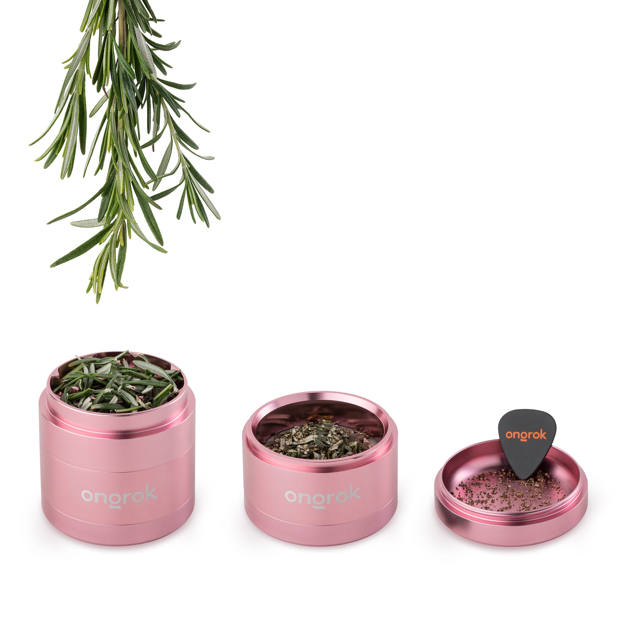 Ongrok Premium 4 Piece EZ Grinder - Discreet Smoker