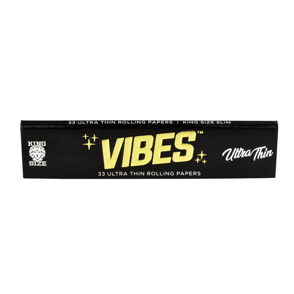 VIBES Ultra Thin Rolling Papers - Discreet Smoker