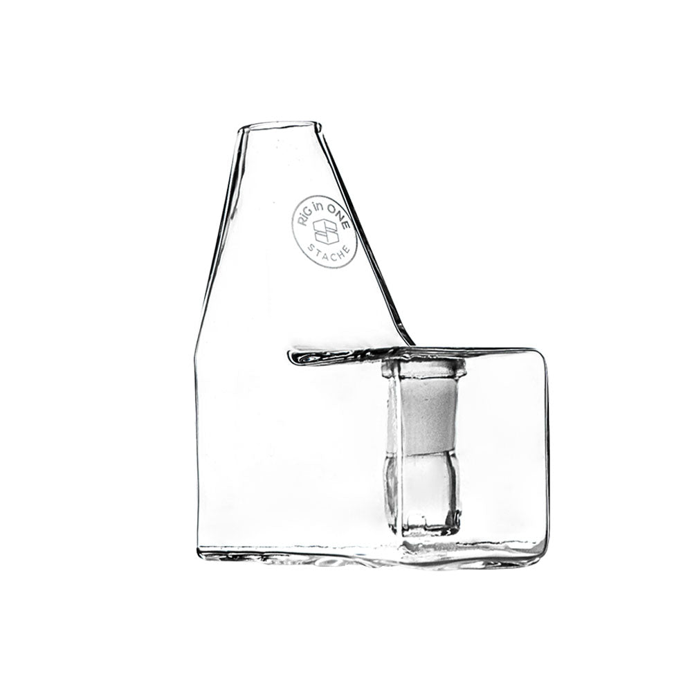 Stache Products Rig in One Onyx Limited Edition Portable Dab Rig | 6.5" - Discreet Smoker