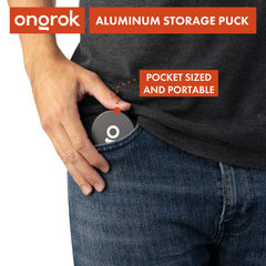 Ongrok Aluminum Storage Puck - Discreet Smoker