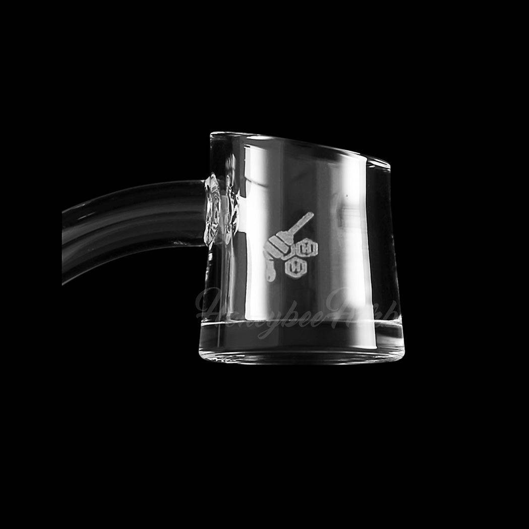 FAT BOTTOM QUARTZ BANGER - 45° DEGREE | YL - Discreet Smoker