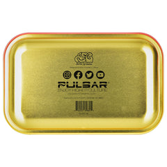 Pulsar Metal Rolling Tray W/ Lid - Road Trip / 11" x 7" - Discreet Smoker