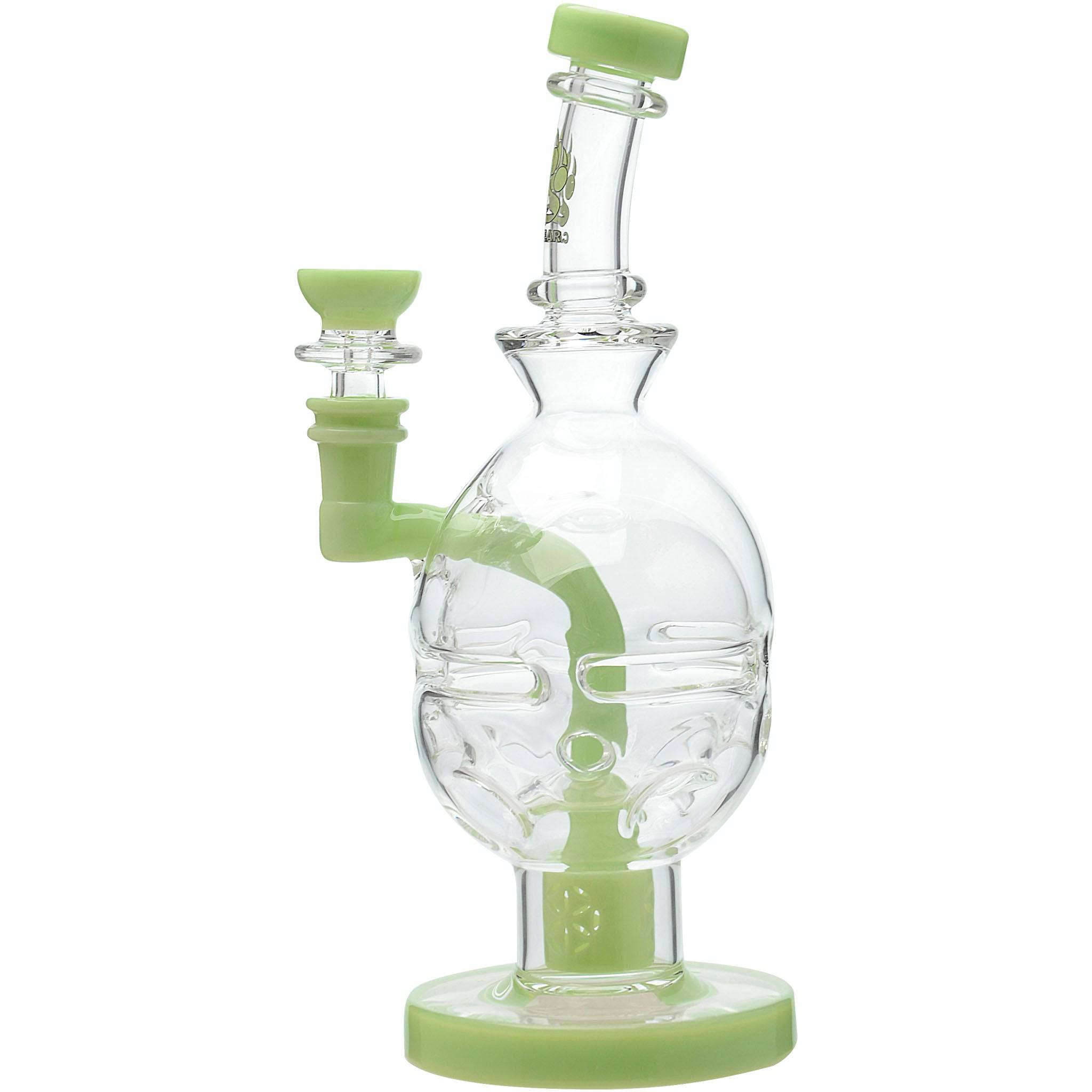 CaliBear Fab Egg Seed Of Life Dab Rig - Discreet Smoker