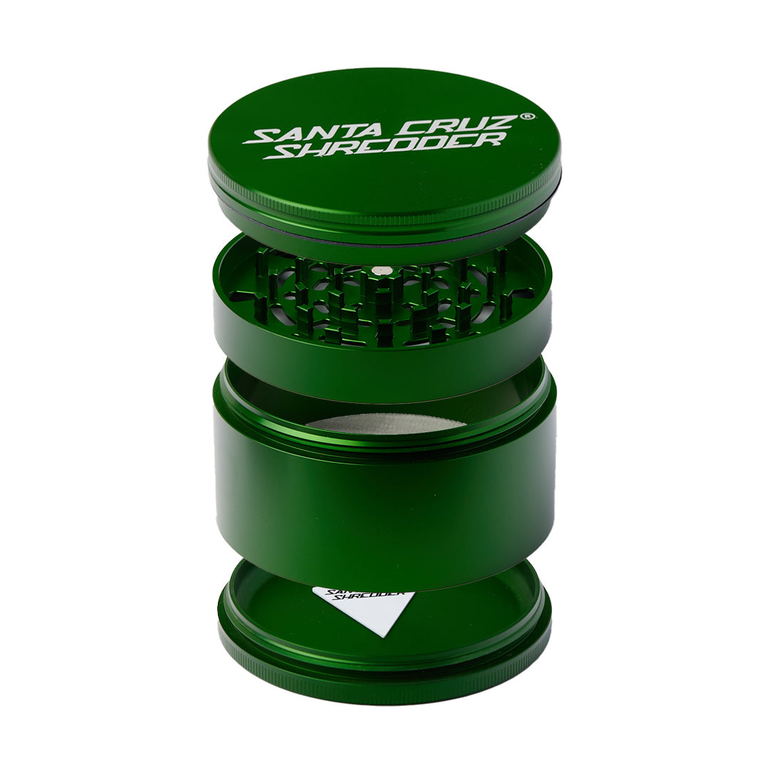 Santa Cruz Shredder Jumbo 4-Piece Grinder - Discreet Smoker