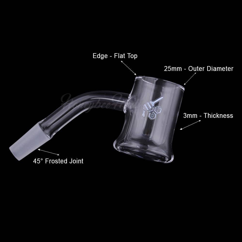 HONEY MUG QUARTZ BANGER - 45° DEGREE | YL - Discreet Smoker