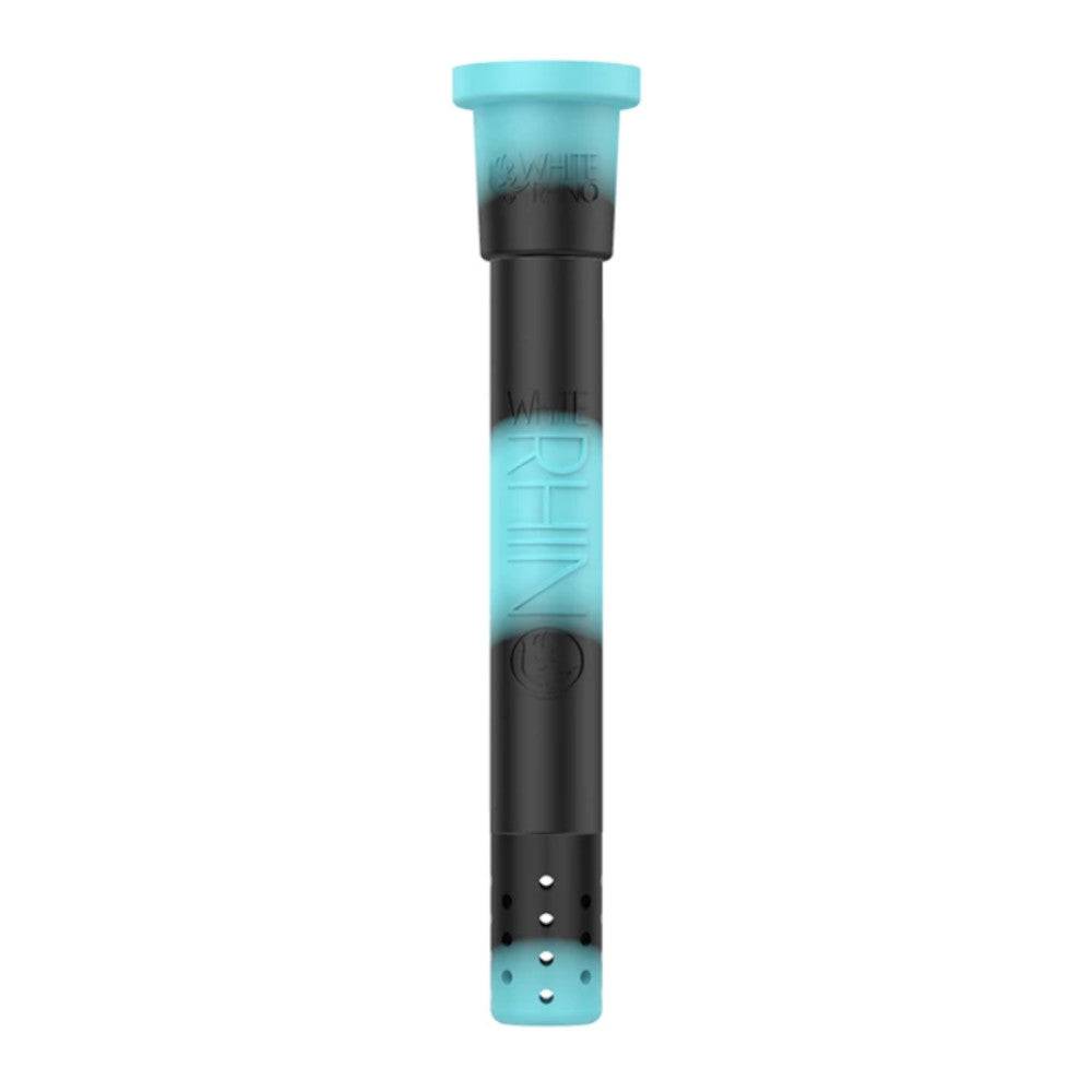 White Rhino Adjustable Silicone Downstem - Discreet Smoker