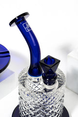 Twenties Collection Water Pipe | Cobalt - Discreet Smoker