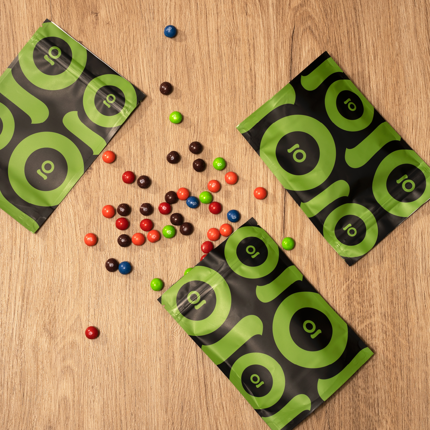 Ongrok Color-Coded Mylar Bags - Discreet Smoker