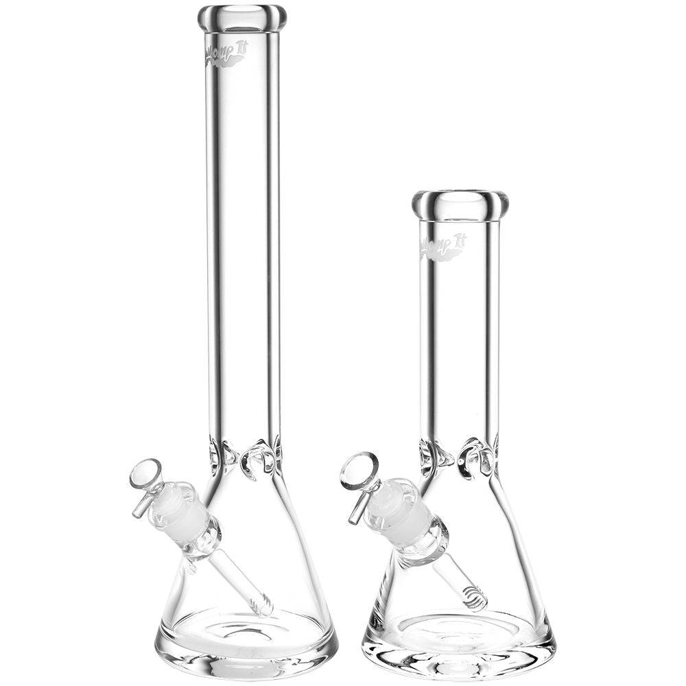 Whomp It Glass Beaker Water Pipe | 14mm F - Discreet Smoker
