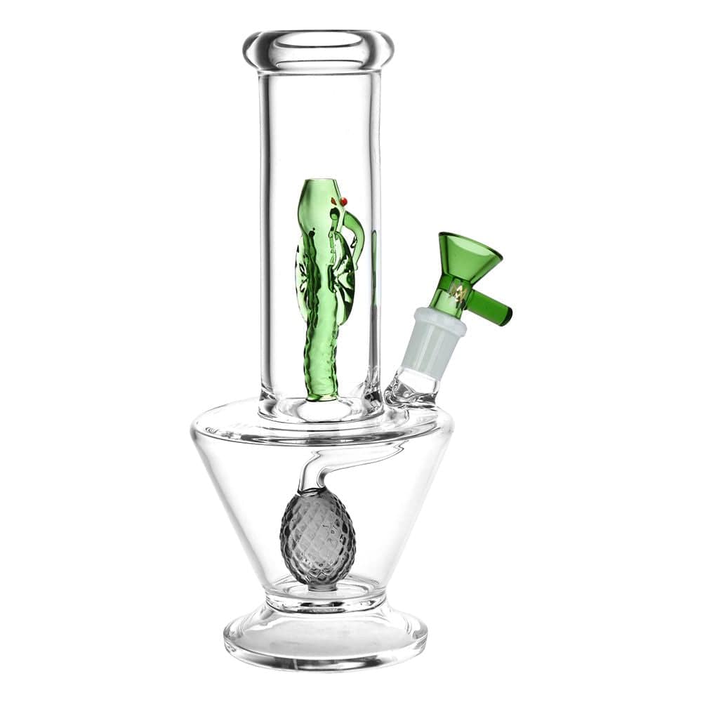 MJ Arsenal Firebreather Glass Water Pipe - 8.75" / 14mm F - Discreet Smoker