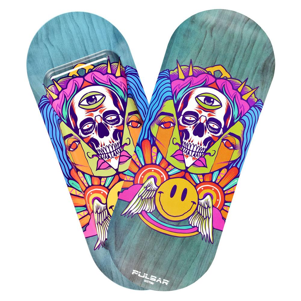 Pulsar SK8Tray Magnetic Tray Lid | Julian Akbar Trippin - Discreet Smoker