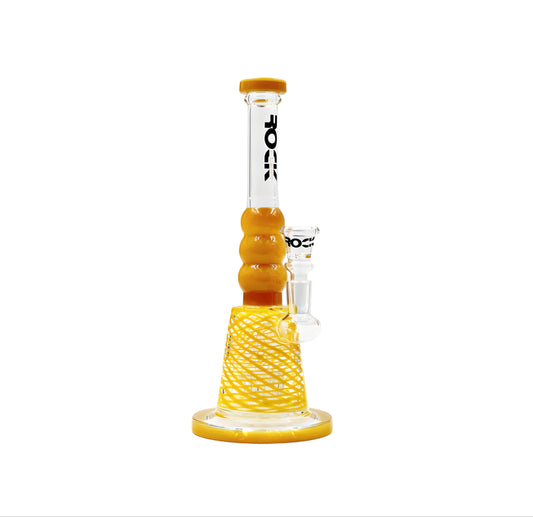 The Oscar Hit 10” Rock Glass Legacy Beaker Bong - Discreet Smoker