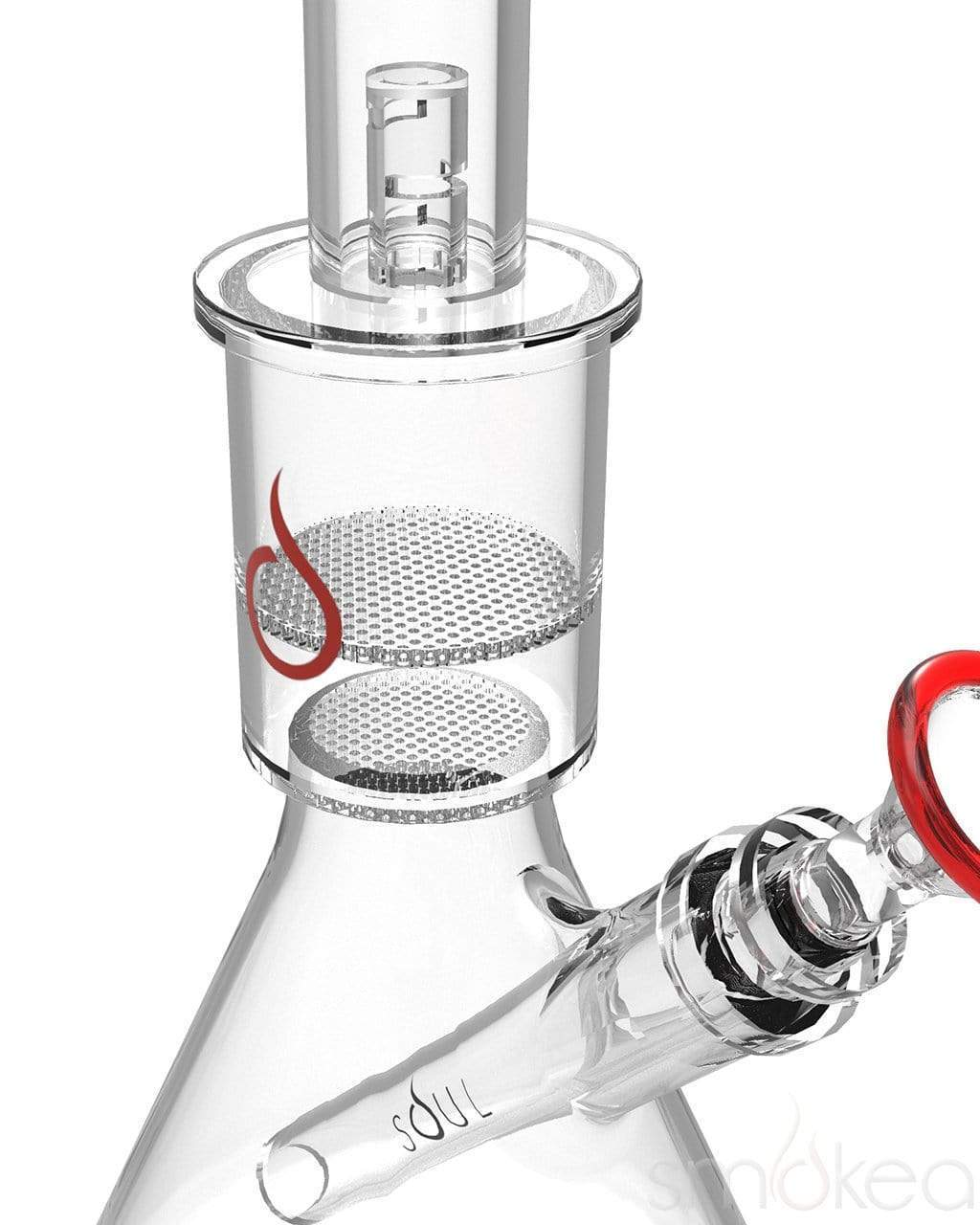 SOUL 12" Honeycomb Beaker Bong - Discreet Smoker