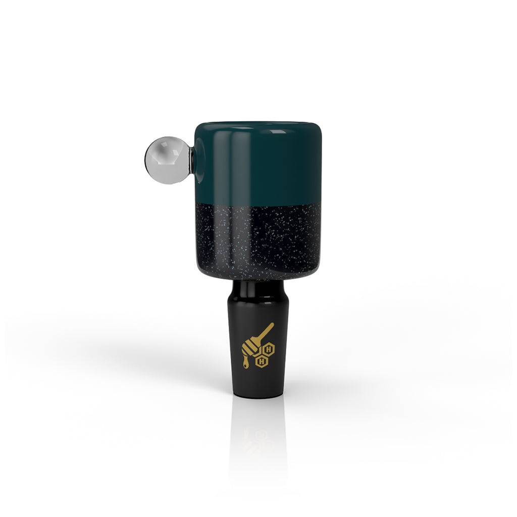 DICHRO GALAXY SPLIT TONE FLOWER BOWL - Discreet Smoker