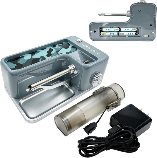 Cigarette Rolling Machine, Electric Pre-Roll Cone, Usb-C/Battery