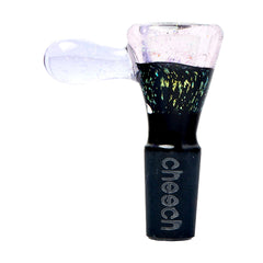 Cheech Glass 2" Transparent Dichro Glass Bowl - Discreet Smoker