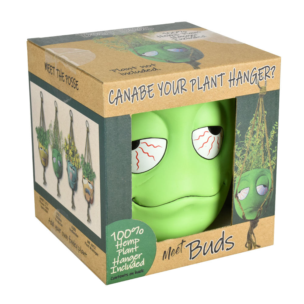 Best Buds Hanging Flower Pot - 3.75" / Buds - Discreet Smoker
