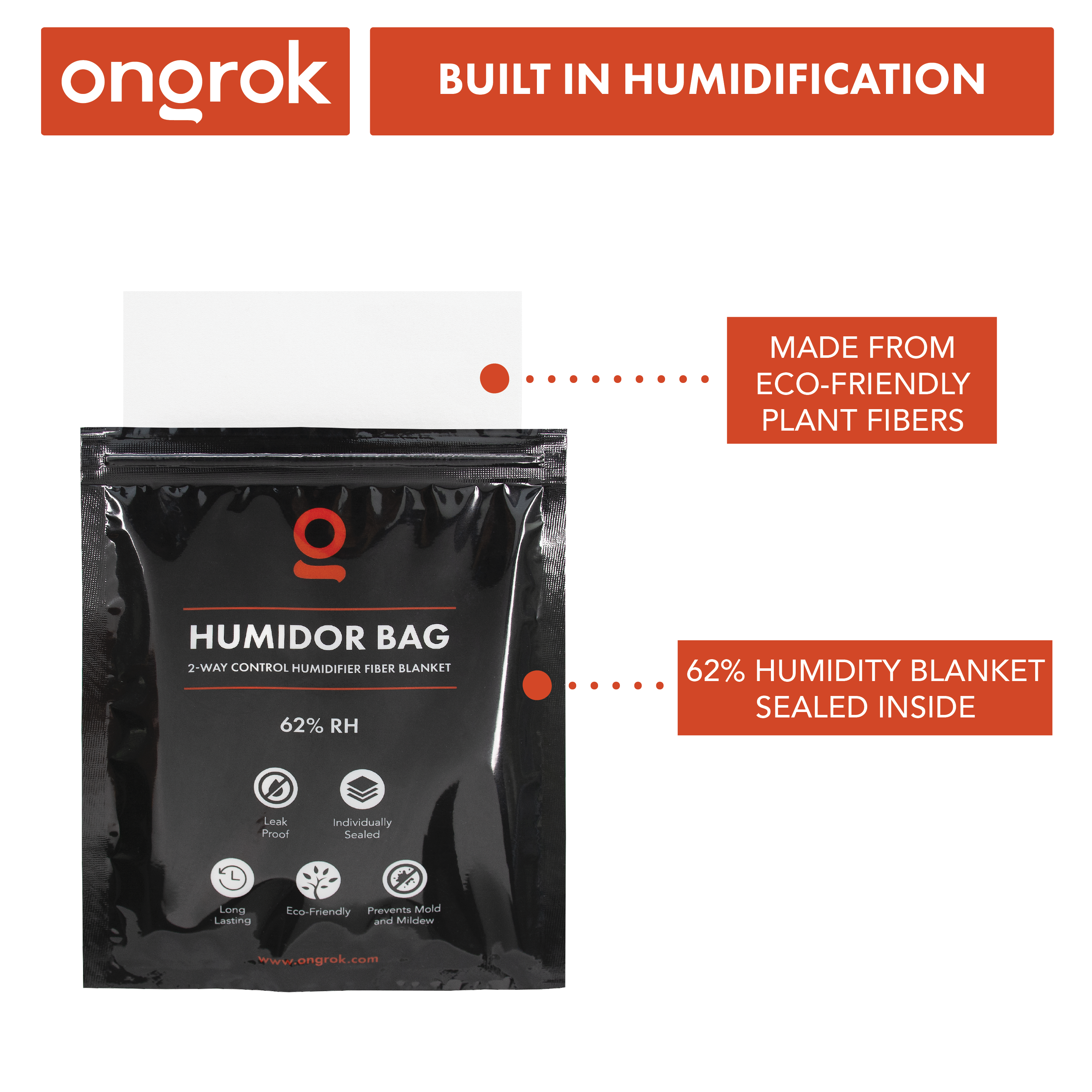 Ongrok Humidor Bags - Discreet Smoker