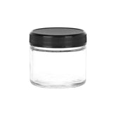 Clear Screw-Top Jar - 1.8" x 2.1"/ Small - Discreet Smoker