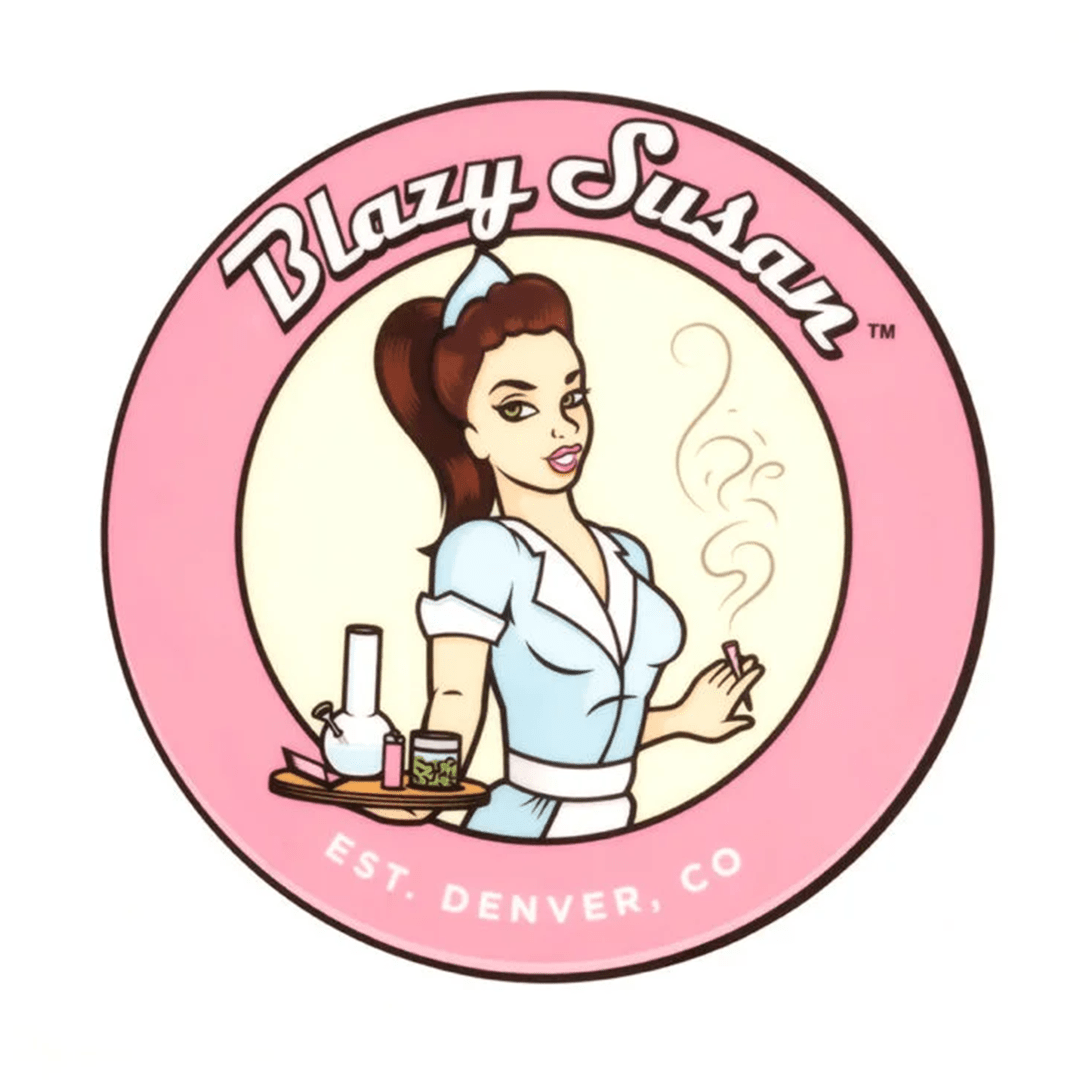 Blazy Susan Spinning Rolling Trays - Discreet Smoker