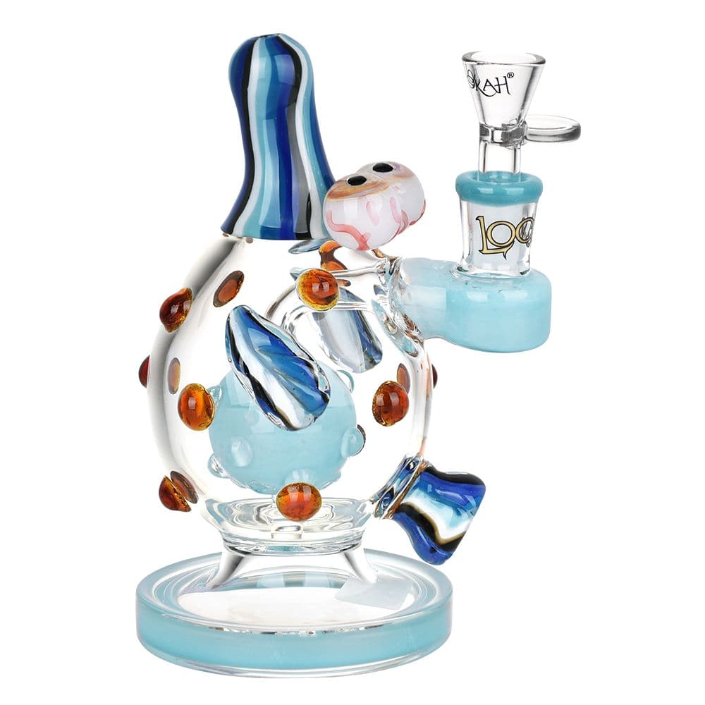 Lookah Glass Trip Water Pipe - 7" / 14mm F - Discreet Smoker