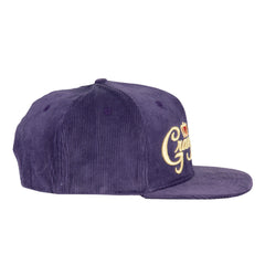 Grassroots Royal Roots Corduroy Snapback Hat - Discreet Smoker