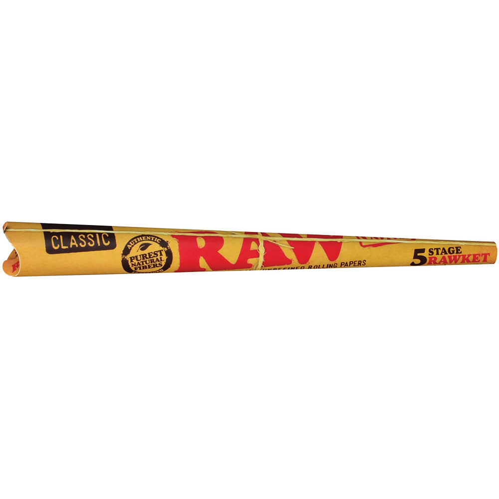 RAW 5 Stage RAWKET Cone Set - 15pk Display - Discreet Smoker