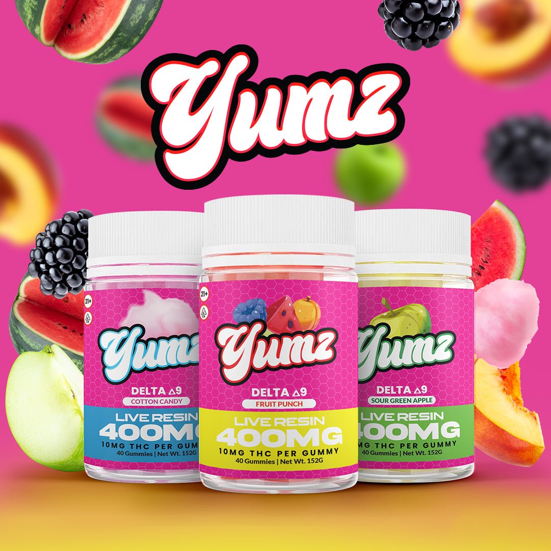 YUMZ ( DELTA 9 THC GUMMIES ) ( BUNDLE ) - Discreet Smoker