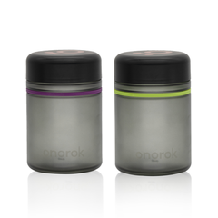 Ongrok 500ml Child Resistant Jars, 2 pack - Discreet Smoker