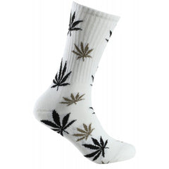 Mad Toro Socks | All Over Hemp Leaf - Discreet Smoker