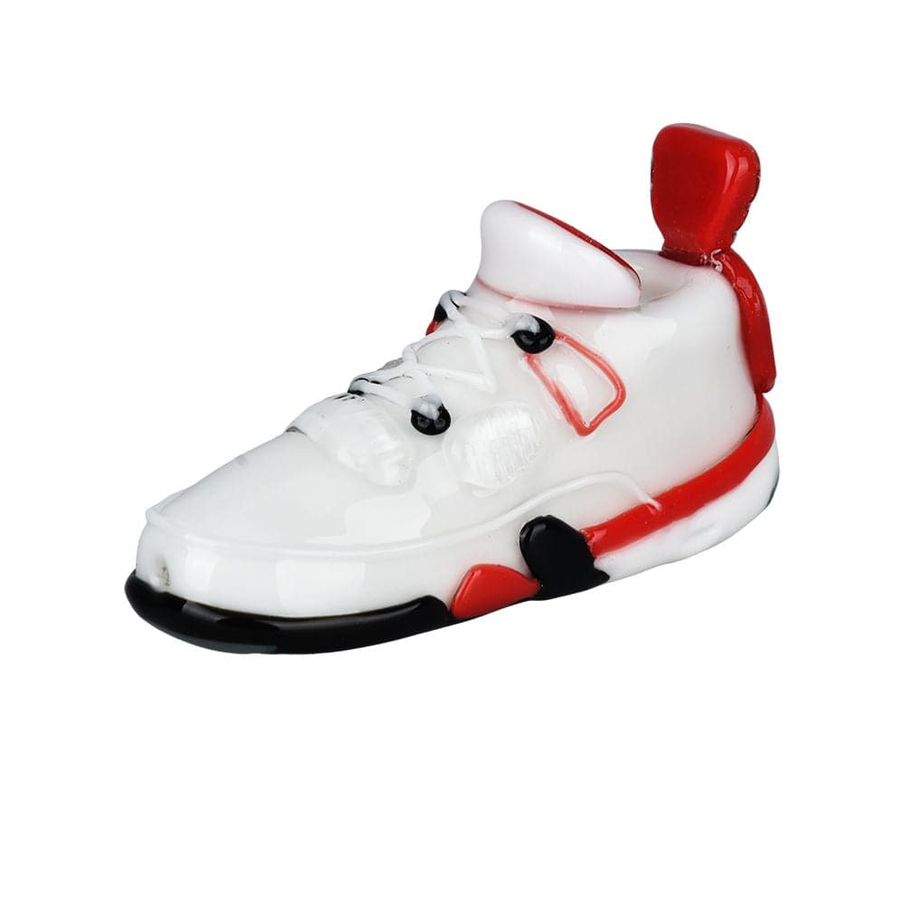 Retro Highz x Empire Glassworks Retro Sneaker V2 Glass Hand Pipe | 4" - Discreet Smoker