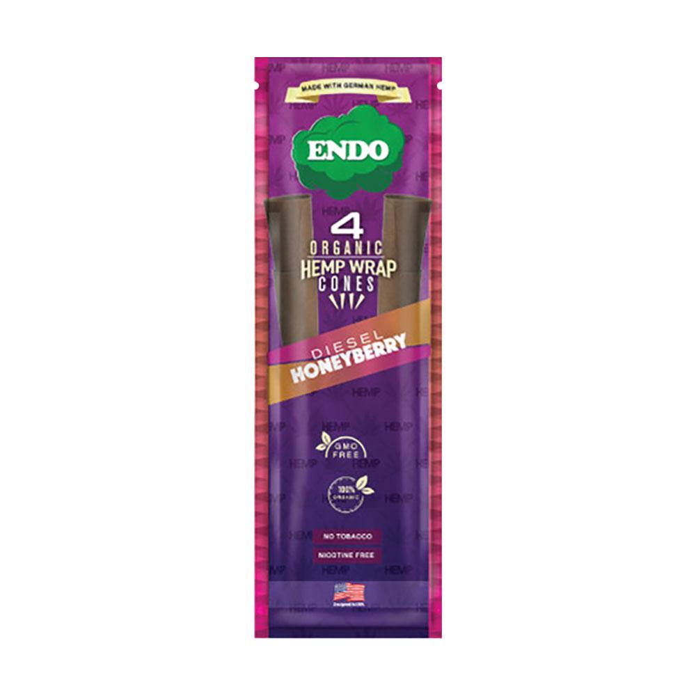 Endo Organic Hemp Wrap Cones - Discreet Smoker