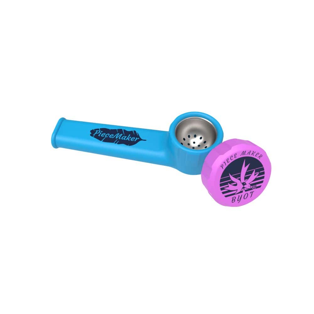 PieceMaker Karma Silicone Hand Pipe | 3.5" - Discreet Smoker
