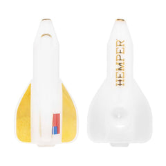 Hemper Space Shuttle Glass Hand Pipe - 4.75" - Discreet Smoker