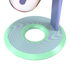 Khalifa x Stündenglass Gravity Infuser - Violet Sky / Mints - Discreet Smoker