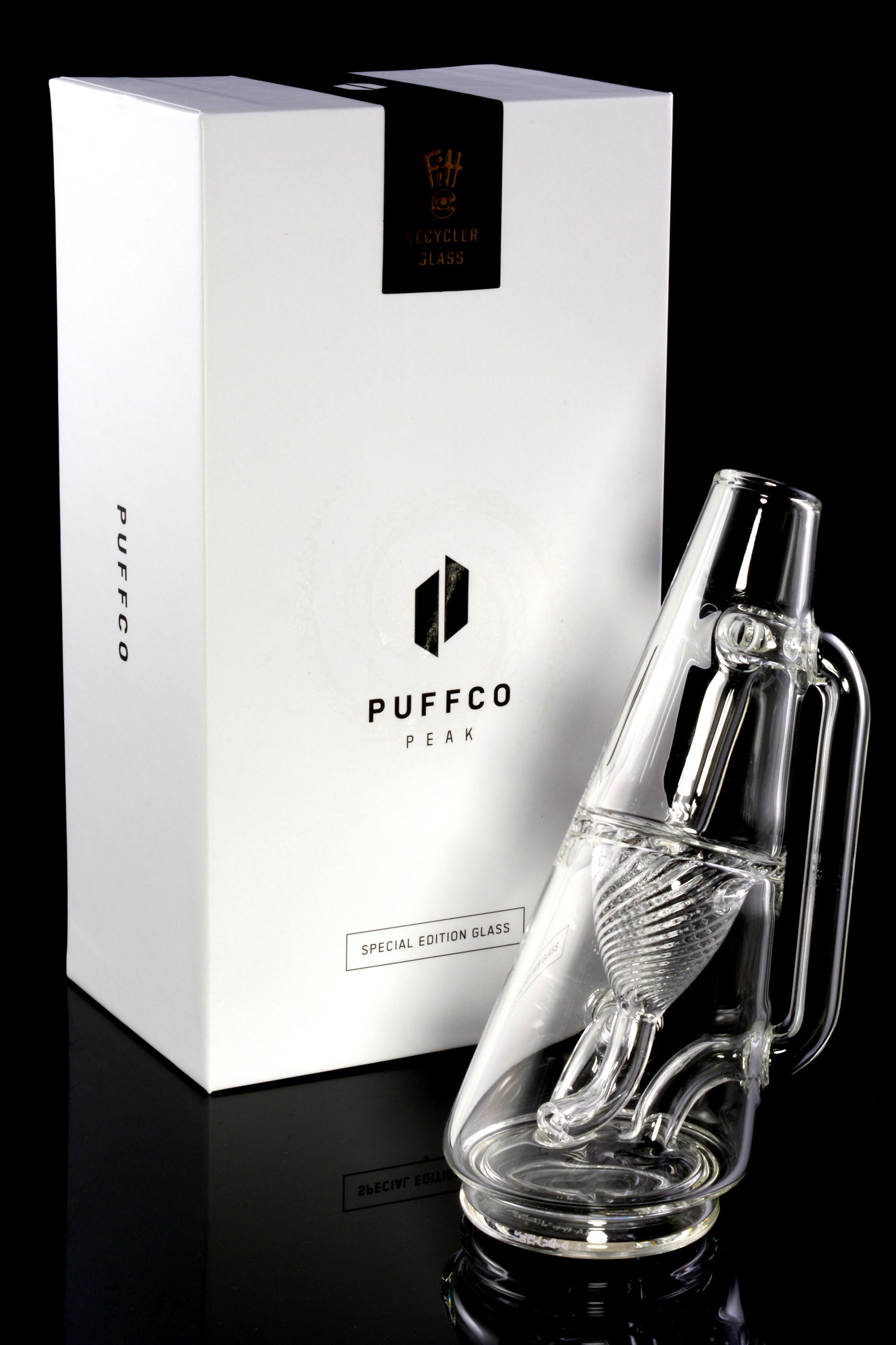 Puffco Peak Ryan Fitt Recycler Glass – Special Edition - Discreet Smoker