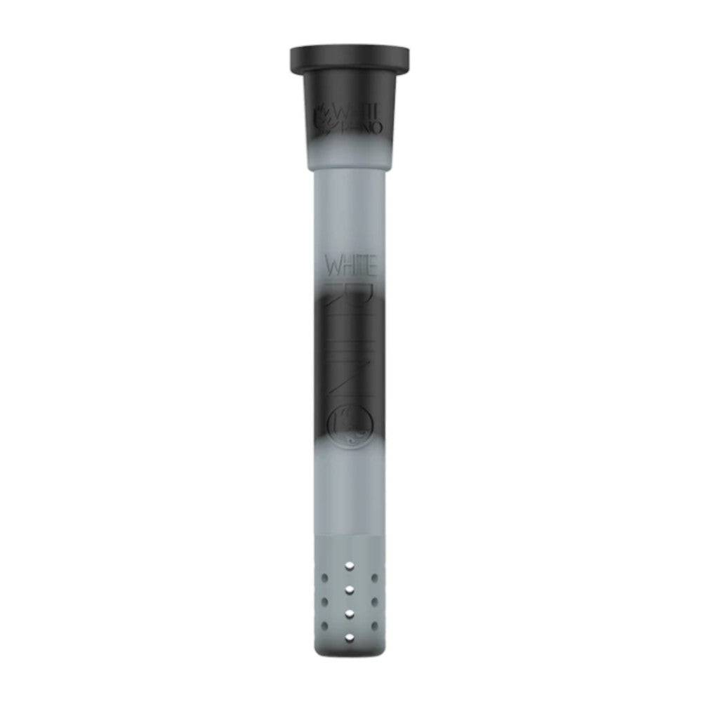 White Rhino Adjustable Silicone Downstem - Discreet Smoker