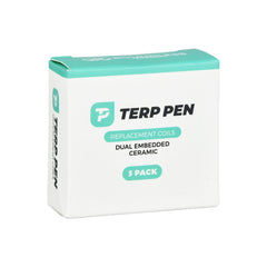 5PC - Boundless Terp Pen Dual Ceramic Coil Atomizer - Discreet Smoker