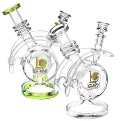 Lookah Glass Orbital Water Pipe | 8.25" | 14mm F - Discreet Smoker