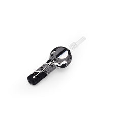 Ritual - 4'' Silicone Nectar Spoon - Black & White Marble - Discreet Smoker